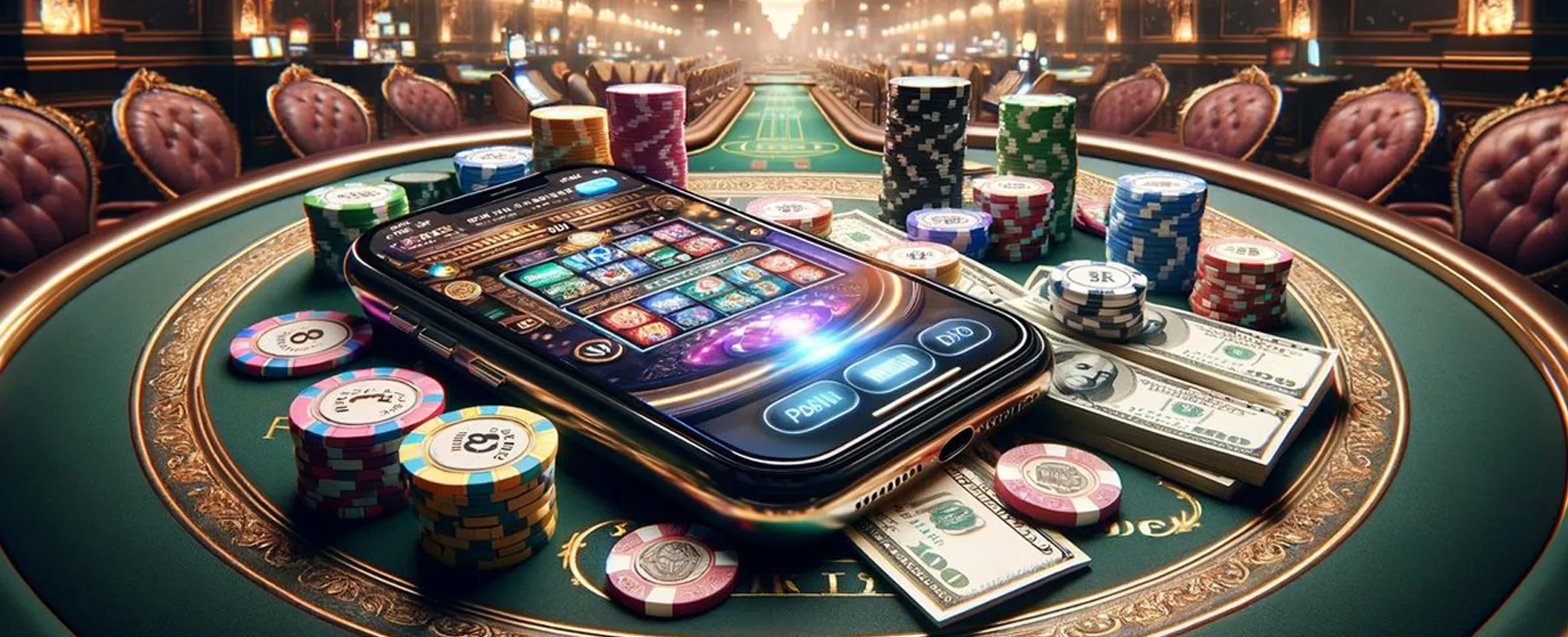 PH888 Gaming online casino background with exciting games